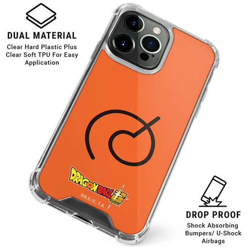 Dragon Ball Super Whis Symbol iPhone 16 Pro Max Clear Case